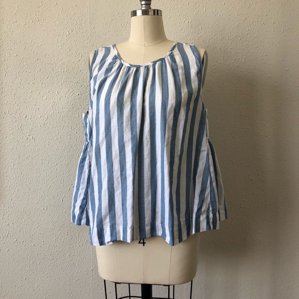 Madewell Flowy Easy Stripe Top